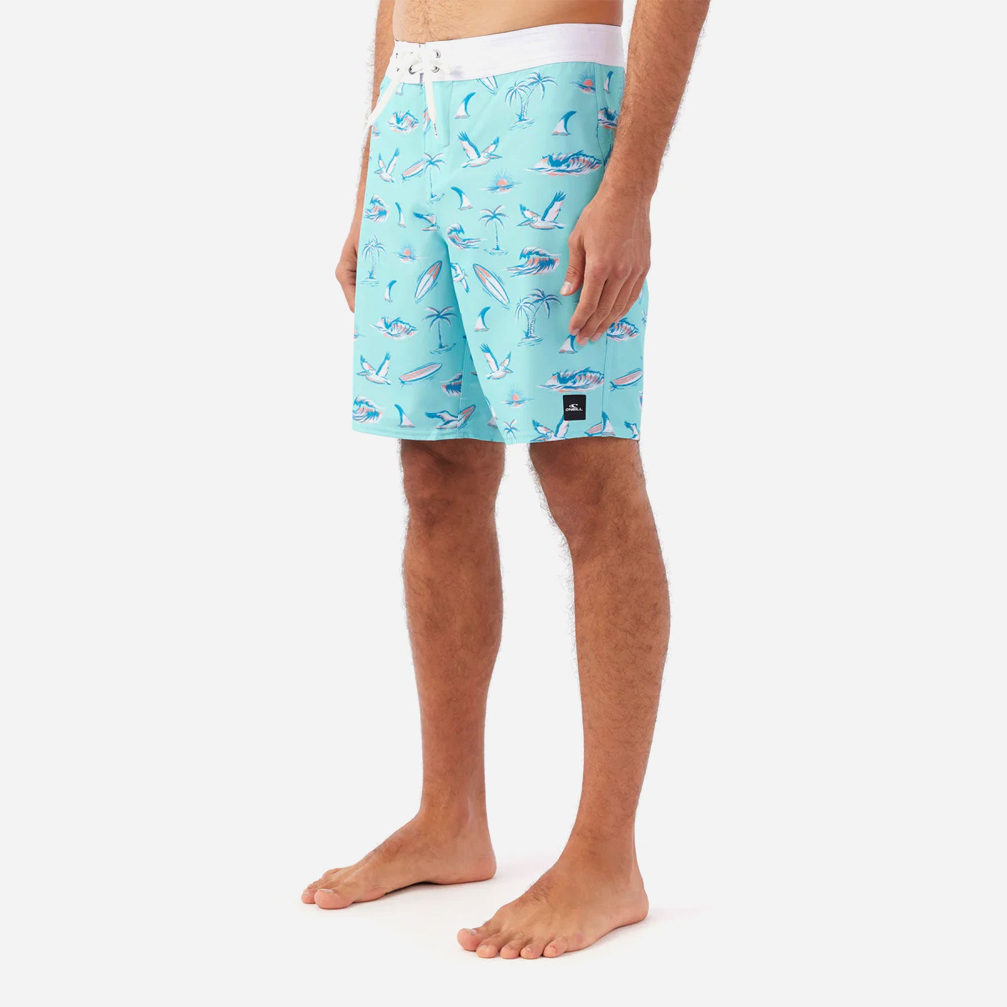 Quần Ngắn Đi Biển Nam O'Neill Hyperfreak Mysto 20 - Xanh Dương - Supersports Vietnam