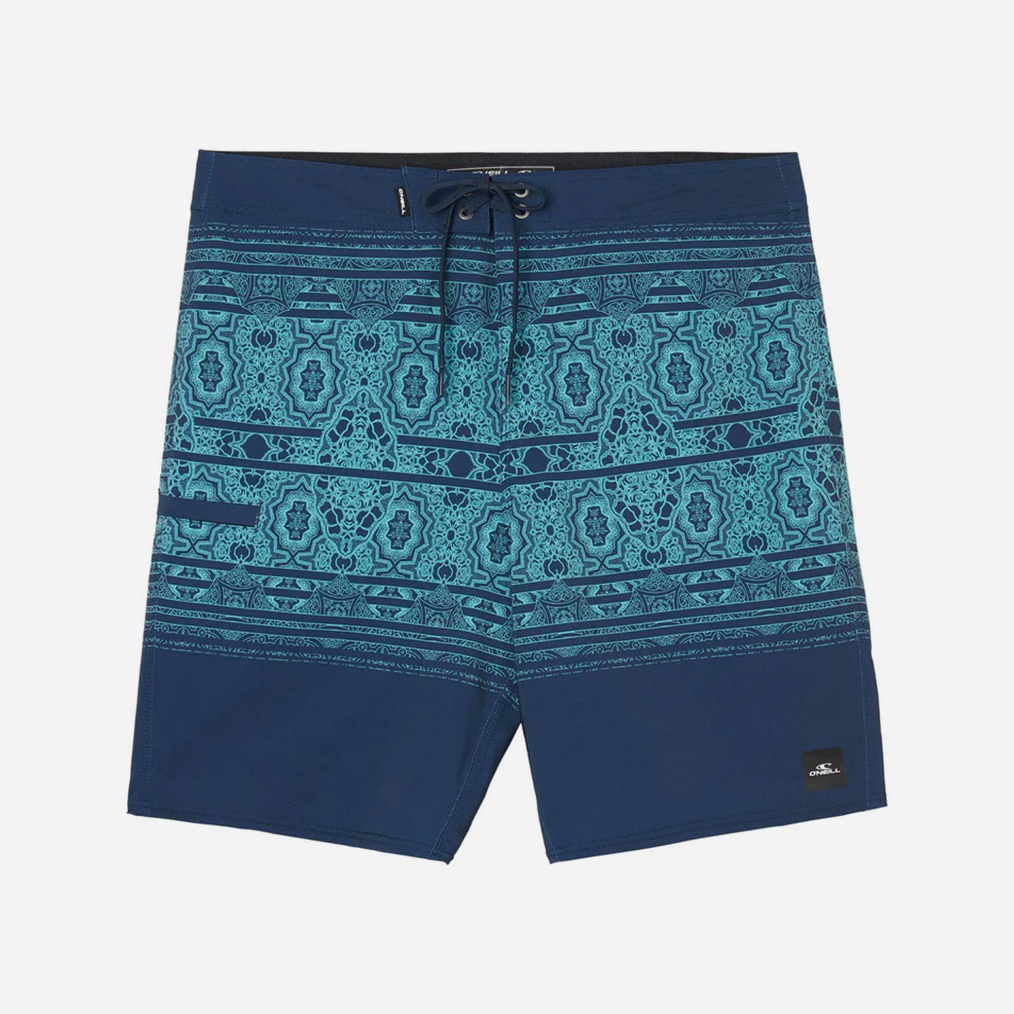 Quần Ngắn Đi Biển Nam O'Neill Hyperfreak Heat Print 20 - Xanh Navy - Supersports Vietnam