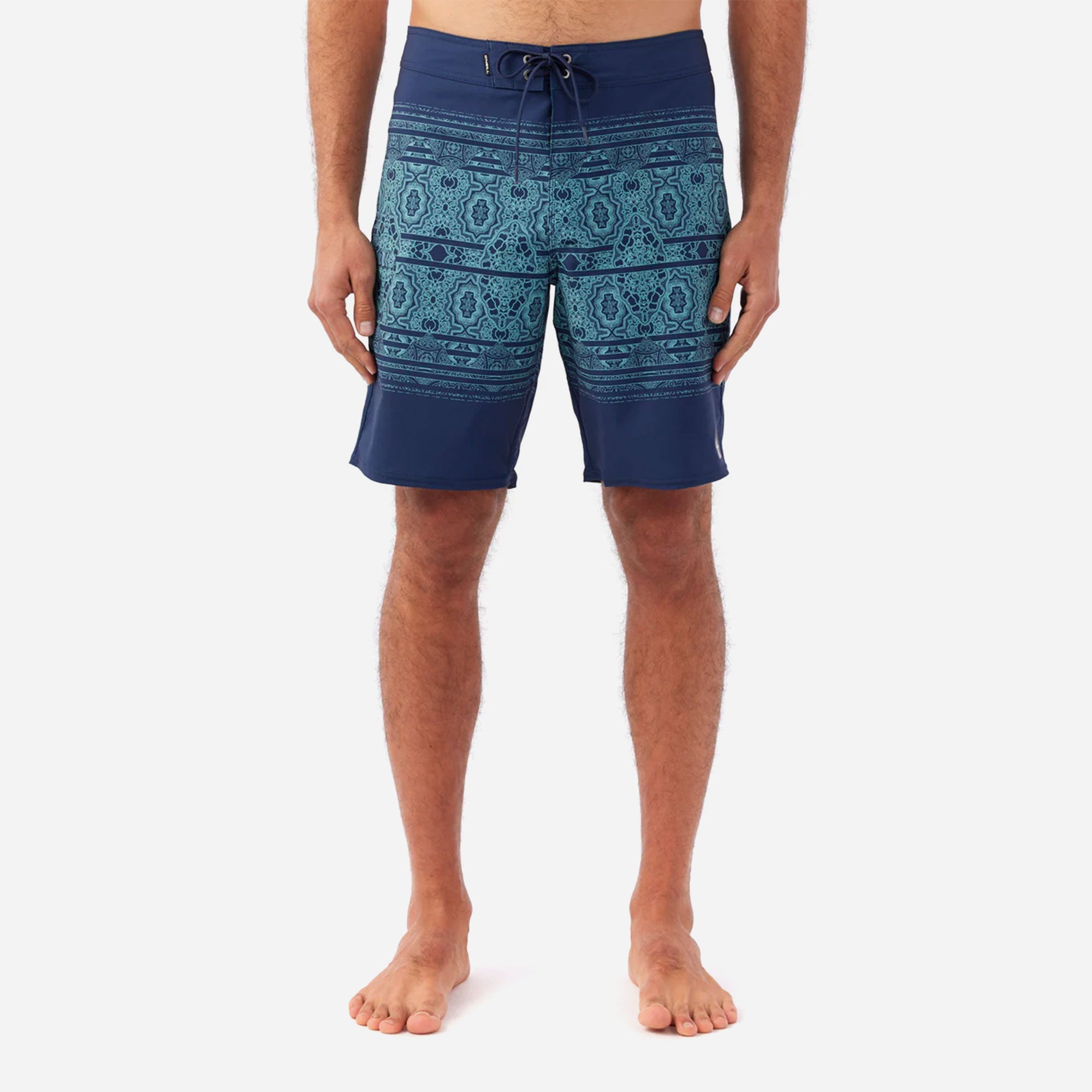 Quần Ngắn Đi Biển Nam O'Neill Hyperfreak Heat Print 20 - Xanh Navy - Supersports Vietnam