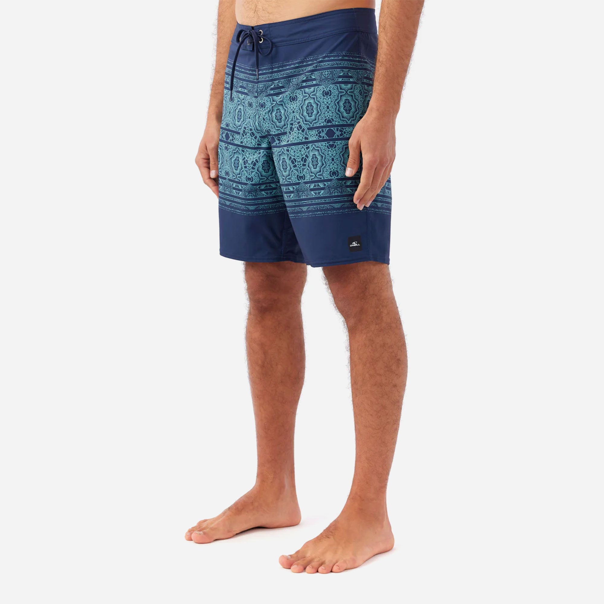 Quần Ngắn Đi Biển Nam O'Neill Hyperfreak Heat Print 20 - Xanh Navy - Supersports Vietnam