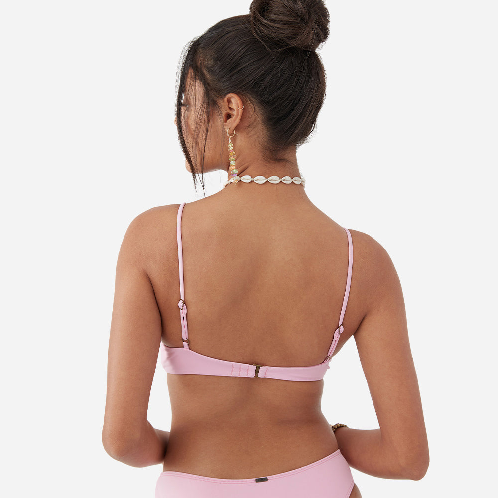 Áo Bơi Bikini Nữ O'Neill Saltwater Solids Pismo - Hồng - Supersports Vietnam