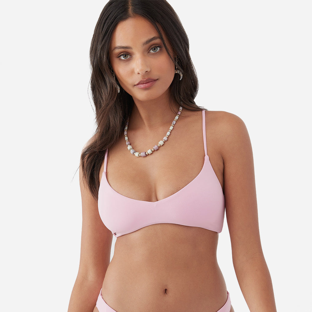 Áo Bơi Bikini Nữ O'Neill Saltwater Solids Huntington - Hồng - Supersports Vietnam