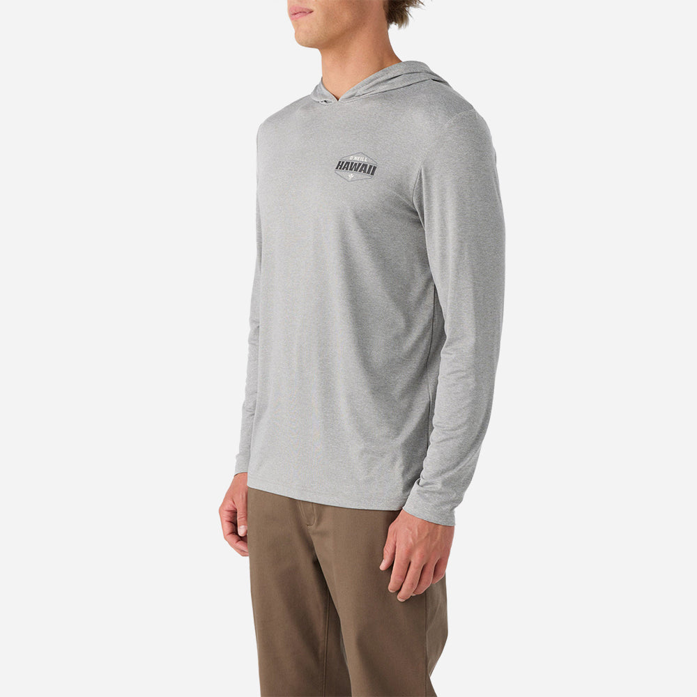 Áo Hoodie Nam O'Neill Trvlr Upf Hooded Hawaii - Xám - Supersports Vietnam