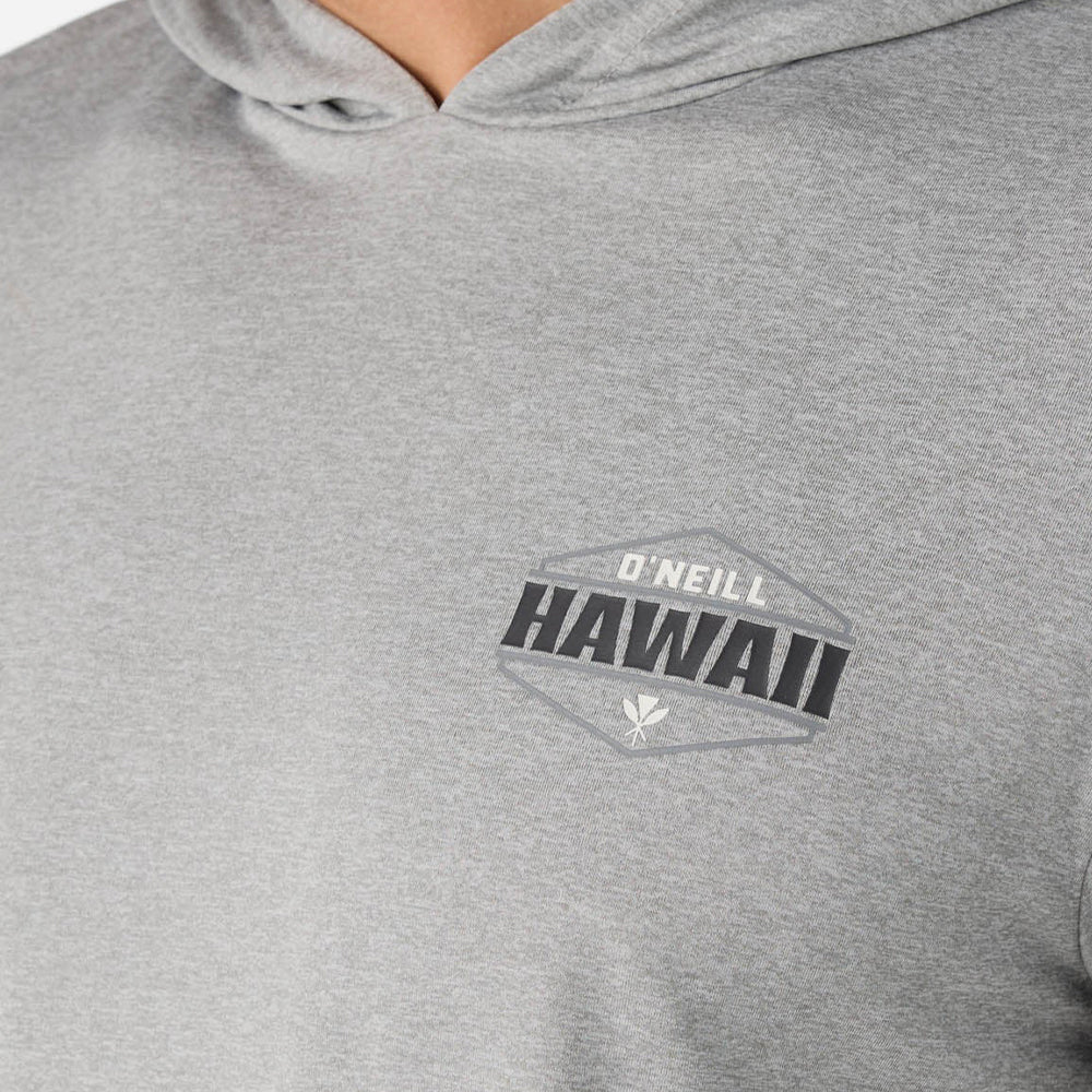Áo Hoodie Nam O'Neill Trvlr Upf Hooded Hawaii - Xám - Supersports Vietnam