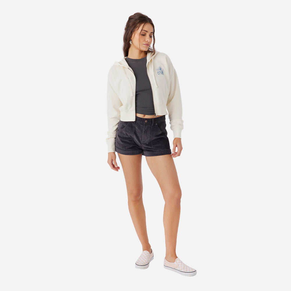Áo Hoodie Nữ O'Neill Darcie Zip - Be - Supersports Vietnam