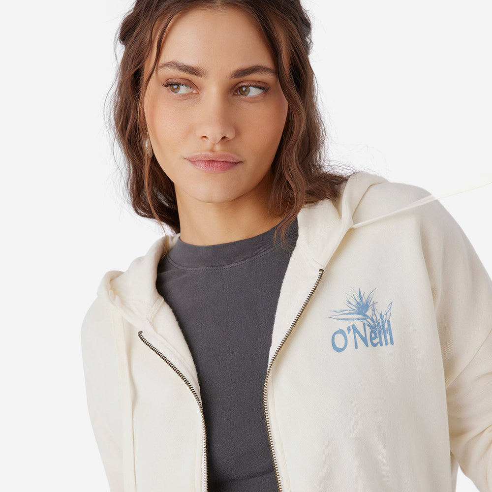 Áo Hoodie Nữ O'Neill Darcie Zip - Be - Supersports Vietnam