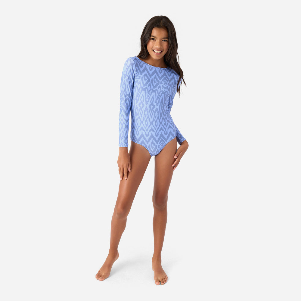 Bộ Đồ Bơi Bé Gái O'Neill Isabella Ikat Twist Back Surf - Xanh Dương - Supersports Vietnam