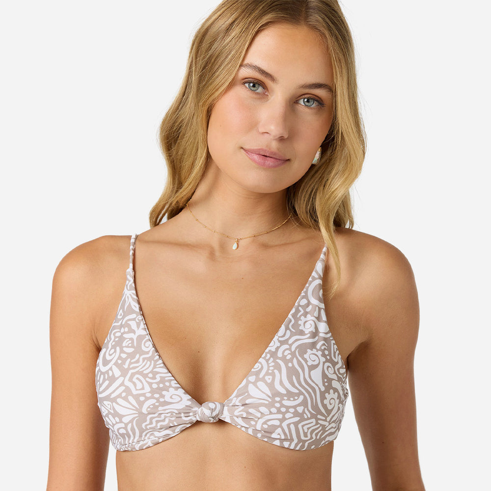 Áo Bơi Bikini Nữ O'Neill Saltwater Essentials Pismo - Nâu - Supersports Vietnam
