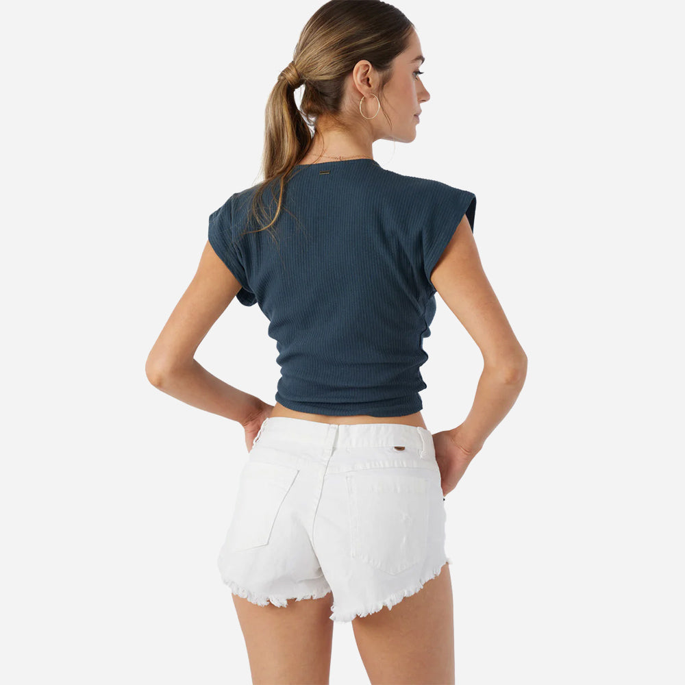 Áo Crop Top Nữ O'Neill Hayden Crop Top - Xanh Navy - Supersports Vietnam