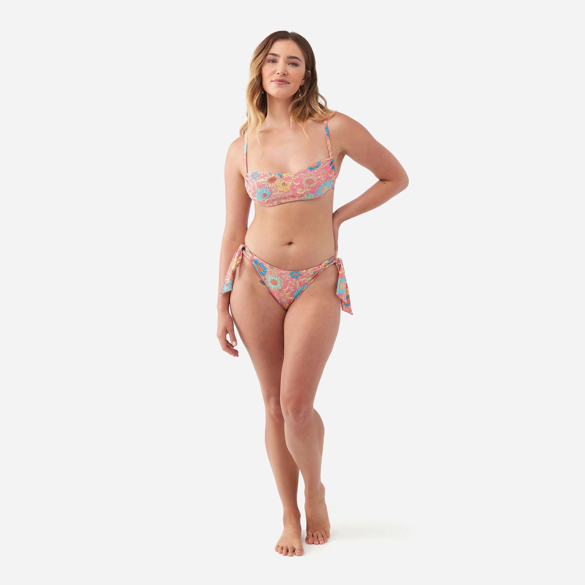 Áo Bơi Bikini Nữ O'Neill Belize Floral Jupiter - Hồng - Supersports Vietnam