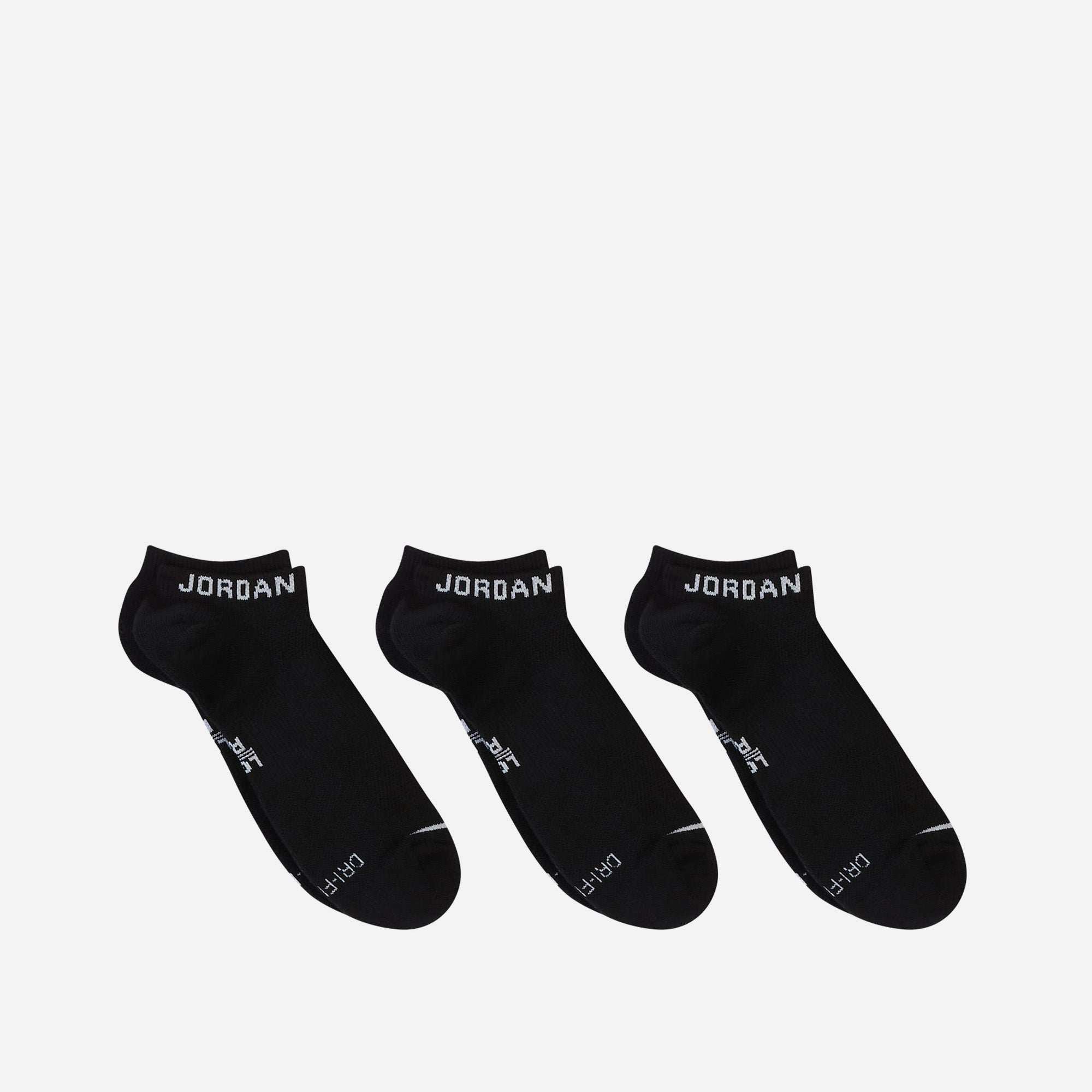 Vớ Thể Thao Nike Jordan Everyday Max No-Show (3 Đôi) - Đen - Supersports Vietnam