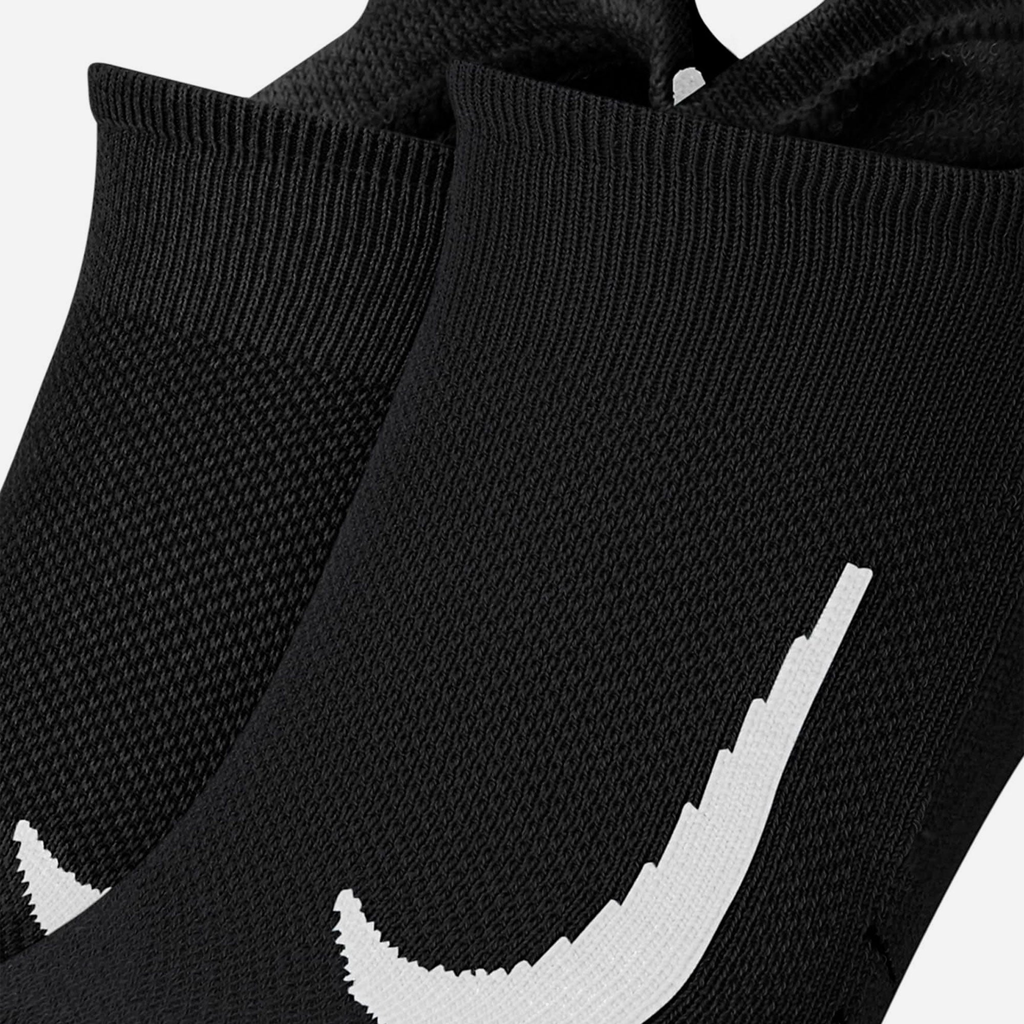 Vớ Thể Thao Nike Multiplier Running No-Show - Đen - Supersports Vietnam