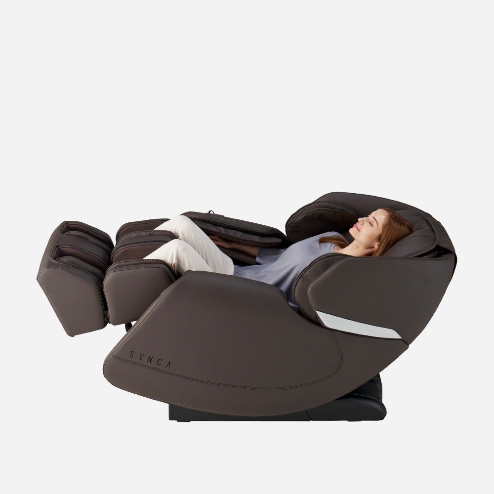 Ghế Massage Toàn Thân Nhật Bản Synca Hisho Mr3000 - Nâu - Supersports Vietnam