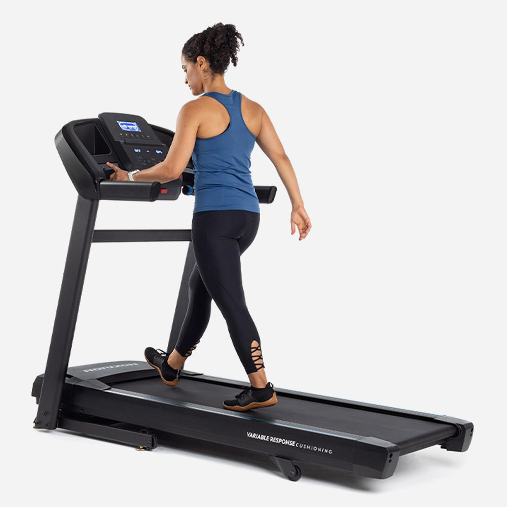 Máy Chạy Bộ Điện Mỹ Horizon T202 (Phiên Bản Mới Nhất) - Đen - Supersports Vietnam