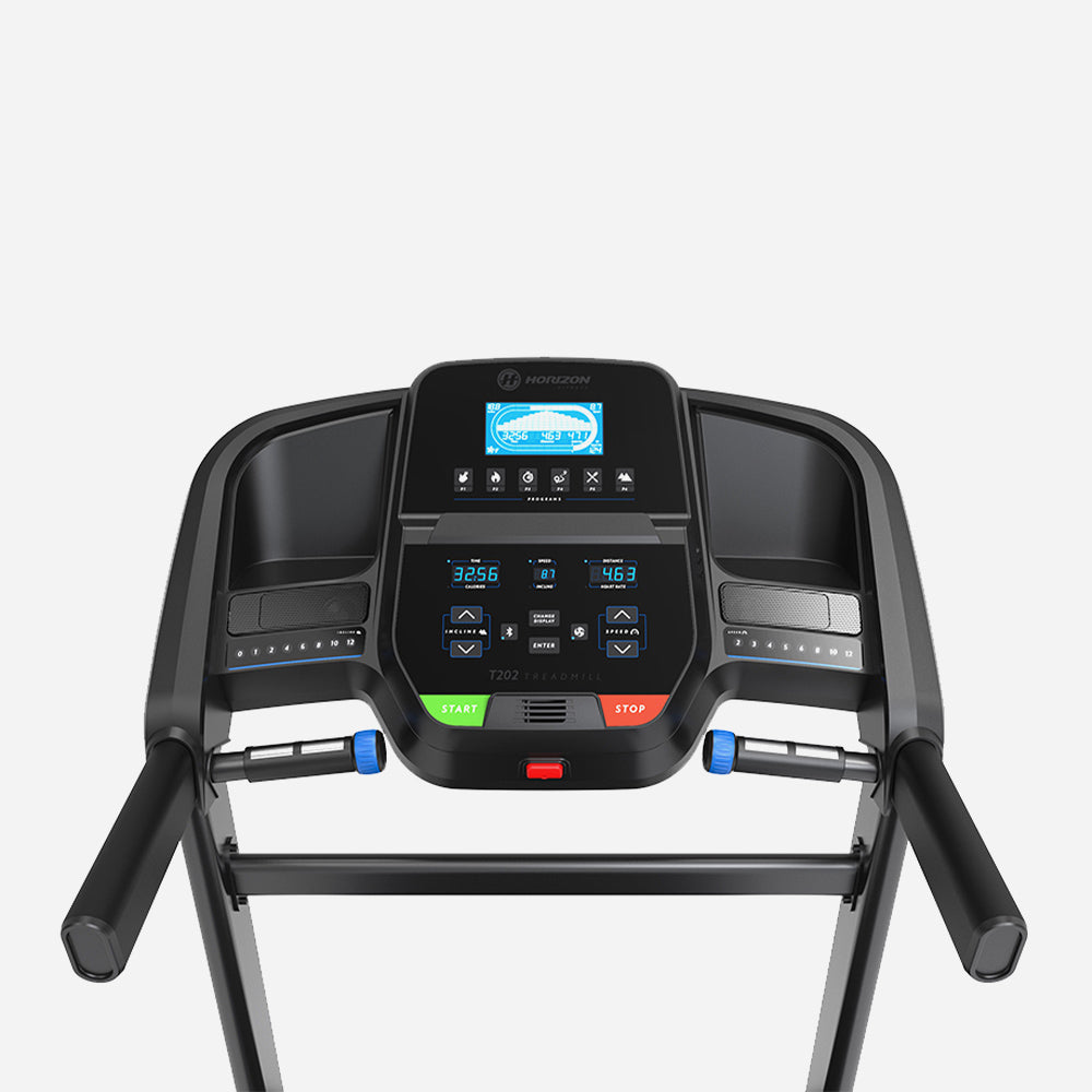 Máy Chạy Bộ Điện Mỹ Horizon T202 (Phiên Bản Mới Nhất) - Đen - Supersports Vietnam