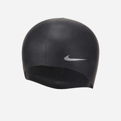 Nón Bơi Trẻ Em Nike Swim Youth Solid Silicone - Đen - Supersports Vietnam