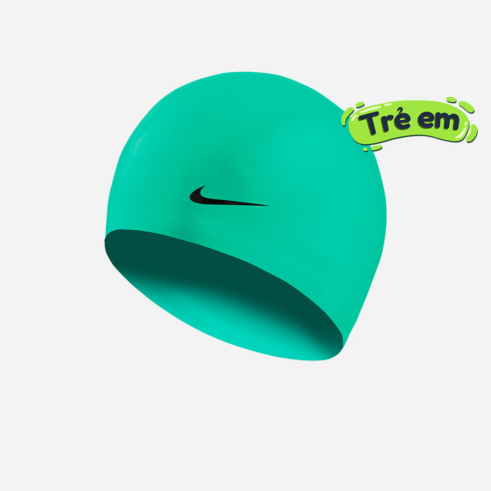 Nón Bơi Trẻ Em Nike Swim Youth Solid Silicone - Xanh Lá - Supersports Vietnam