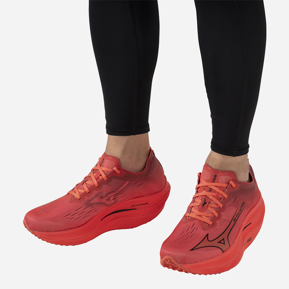 Giày Chạy Bộ Unisex Mizuno Wave Rebellion Pro 2 - Đỏ - Supersports Vietnam