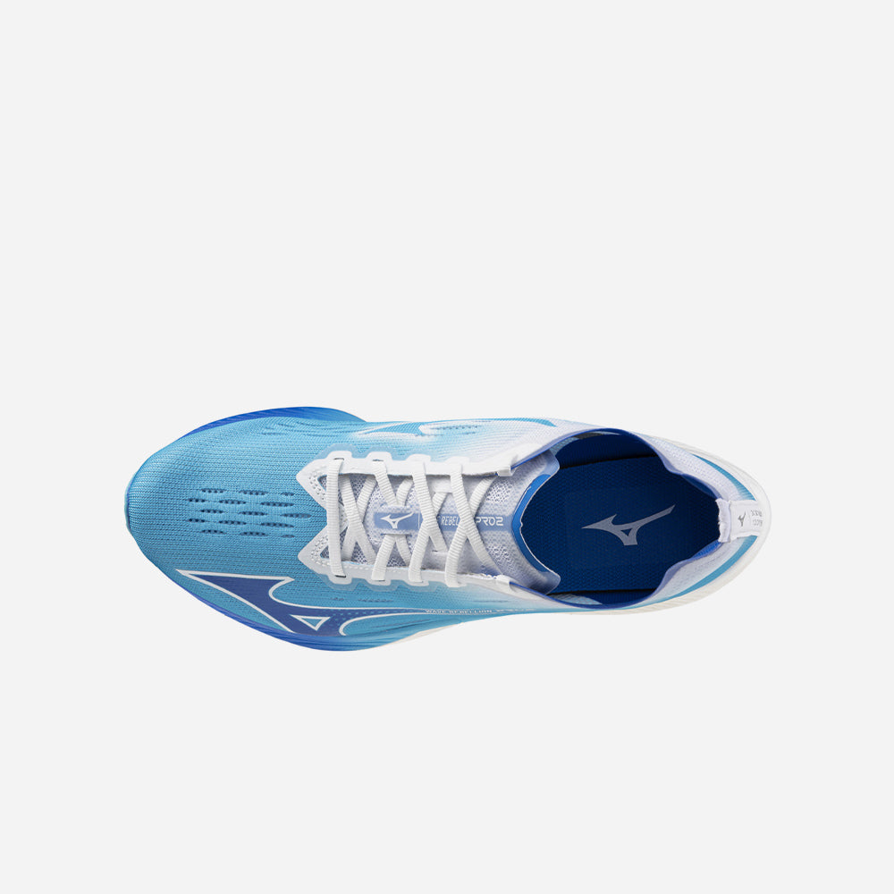 Giày Chạy Bộ Unisex Mizuno Wave Rebellion Pro 2 - Xanh Dương - Supersports Vietnam