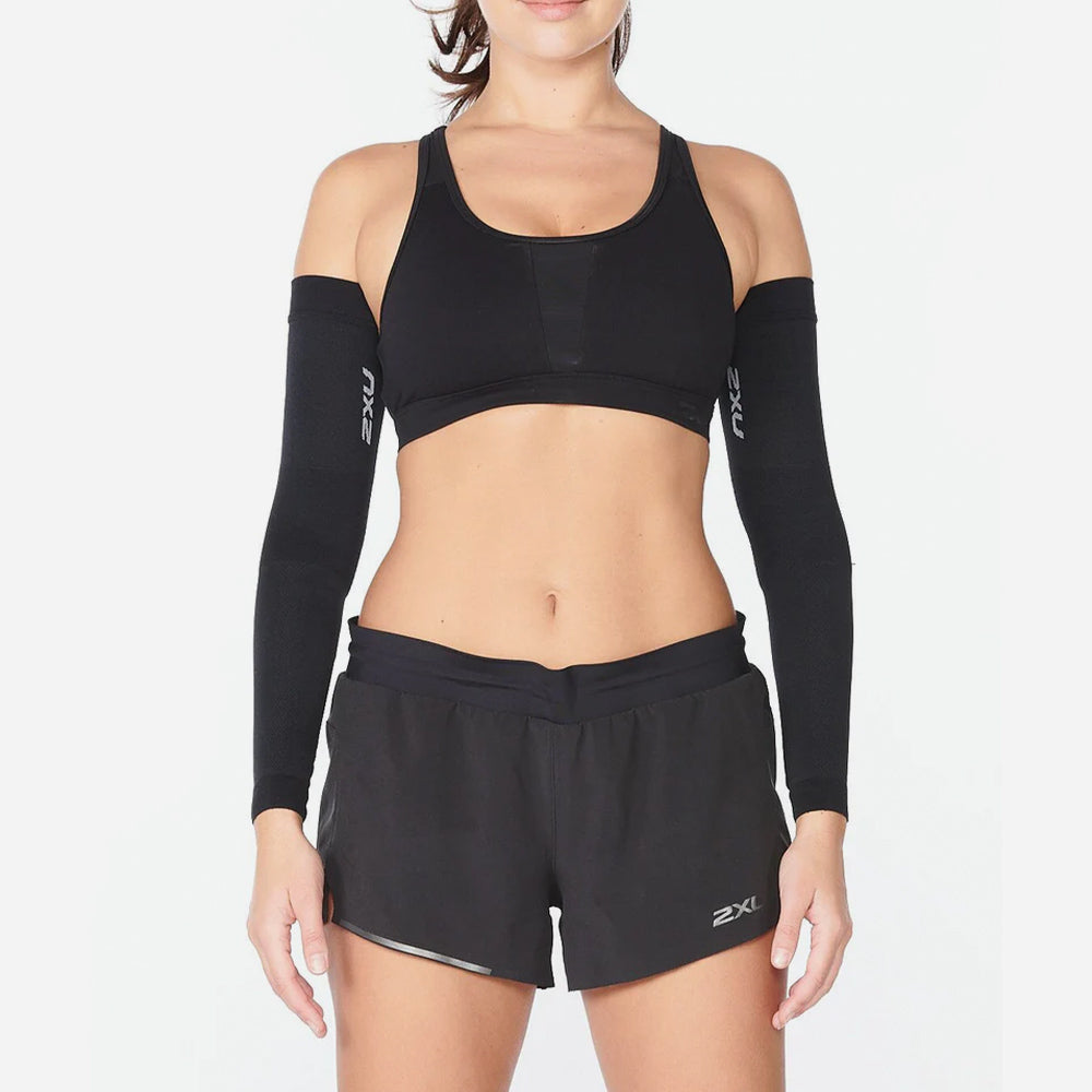 Bó Cơ Ống Tay 2XU Flex Run Compression - Đen - Supersports Vietnam