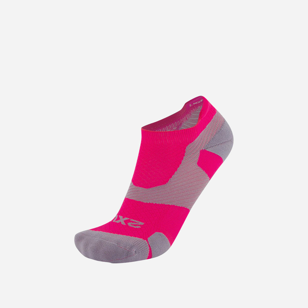 Vớ Thể Thao 2XU Vector Light Cushion - Hồng - Supersports Vietnam