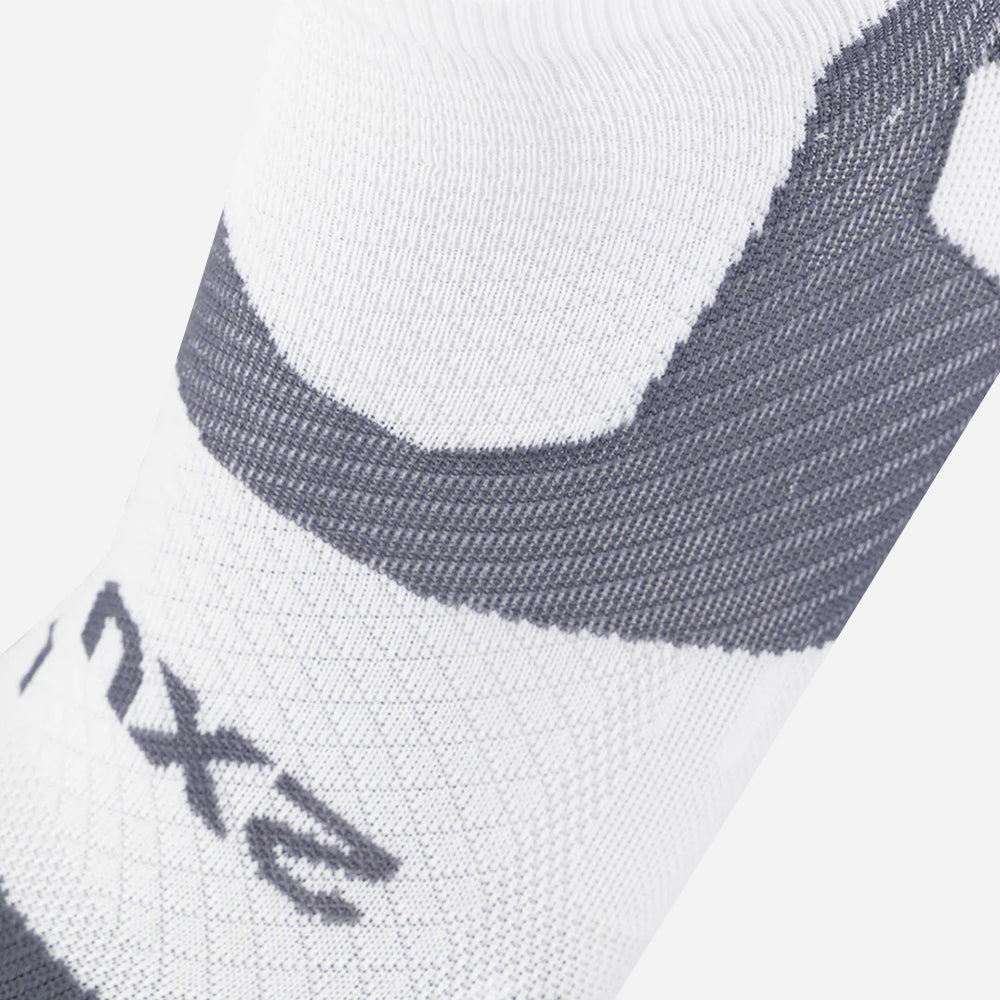 Vớ Thể Thao 2XU Vectr Light Cushion No Show - Trắng - Supersports Vietnam