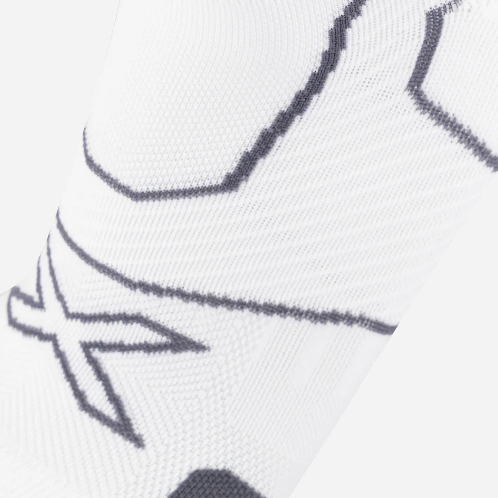 Vớ Thể Thao 2XU Vectr Cushion No Show - Trắng - Supersports Vietnam