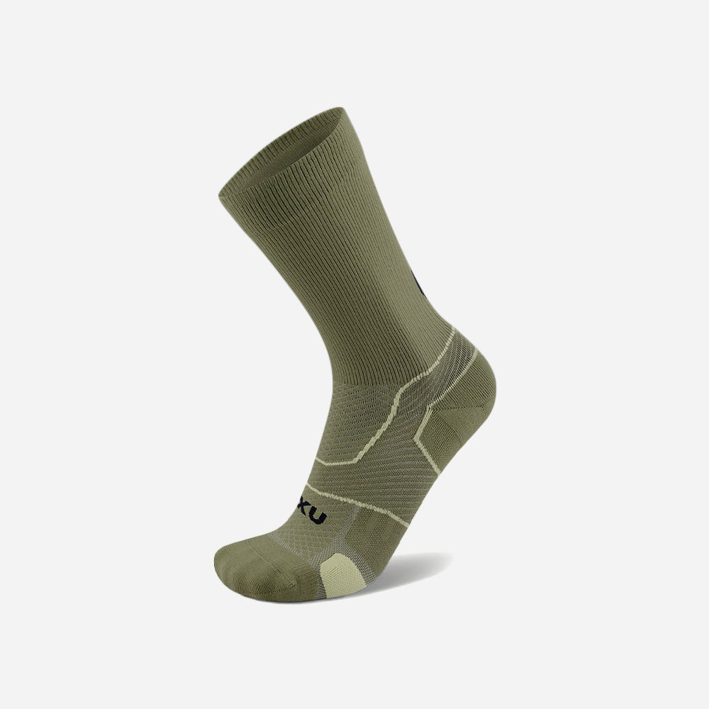 Vớ Thể Thao 2XU Vector Cushion - Xanh Quân Đội - Supersports Vietnam