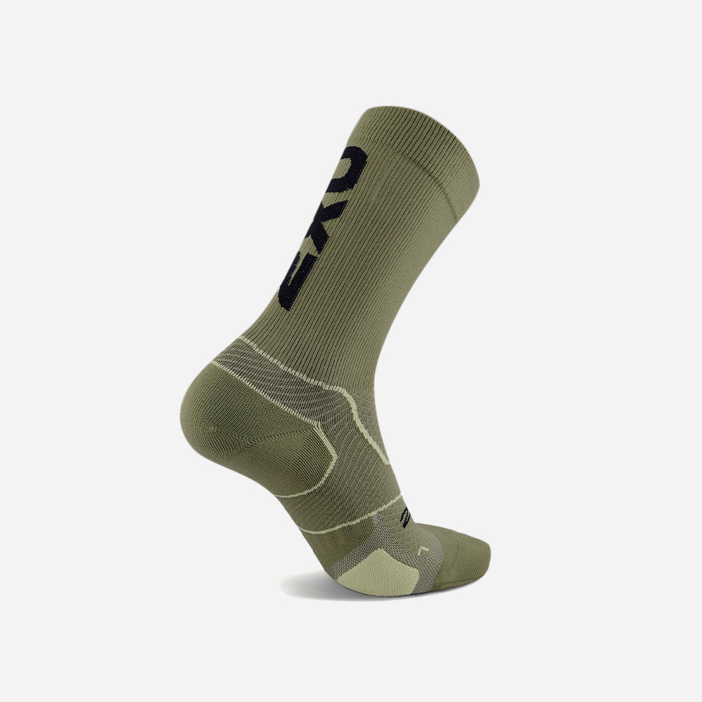 Vớ Thể Thao 2XU Vector Cushion - Xanh Quân Đội - Supersports Vietnam