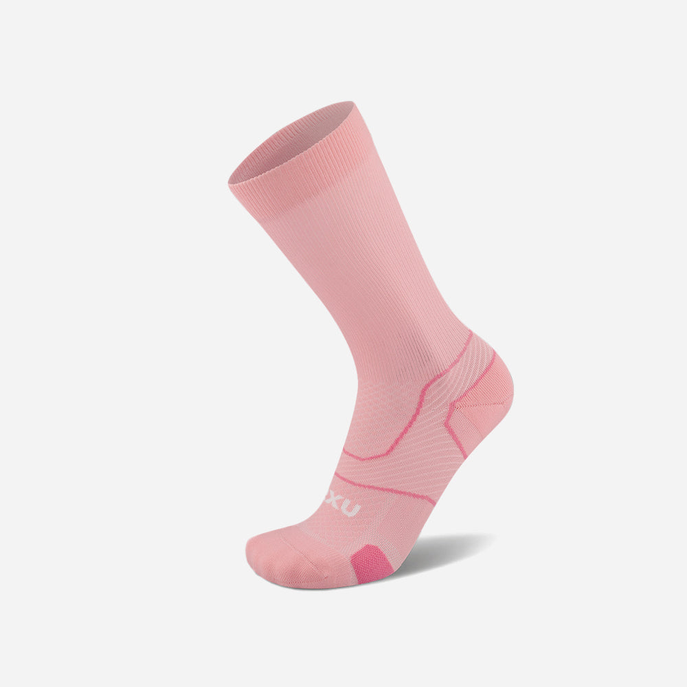 Vớ Thể Thao 2XU Vector Cushion - Hồng - Supersports Vietnam