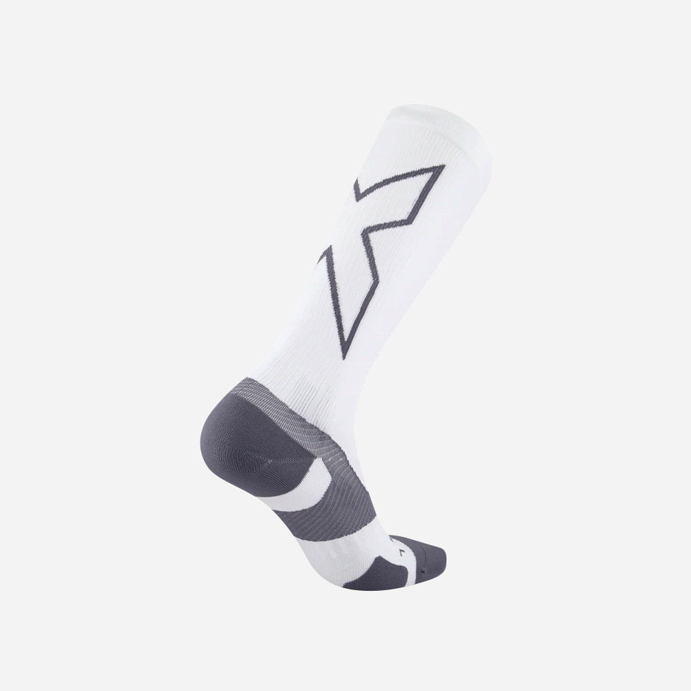 Vớ Thể Thao 2XU Vector Light Cushion - Trắng - Supersports Vietnam