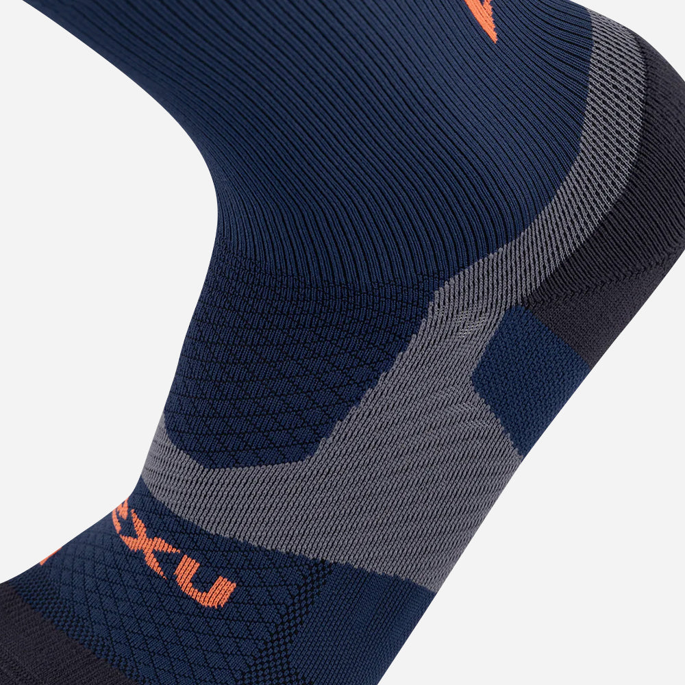 Vớ Thể Thao 2XU Vector Light Cushion - Xanh Navy - Supersports Vietnam