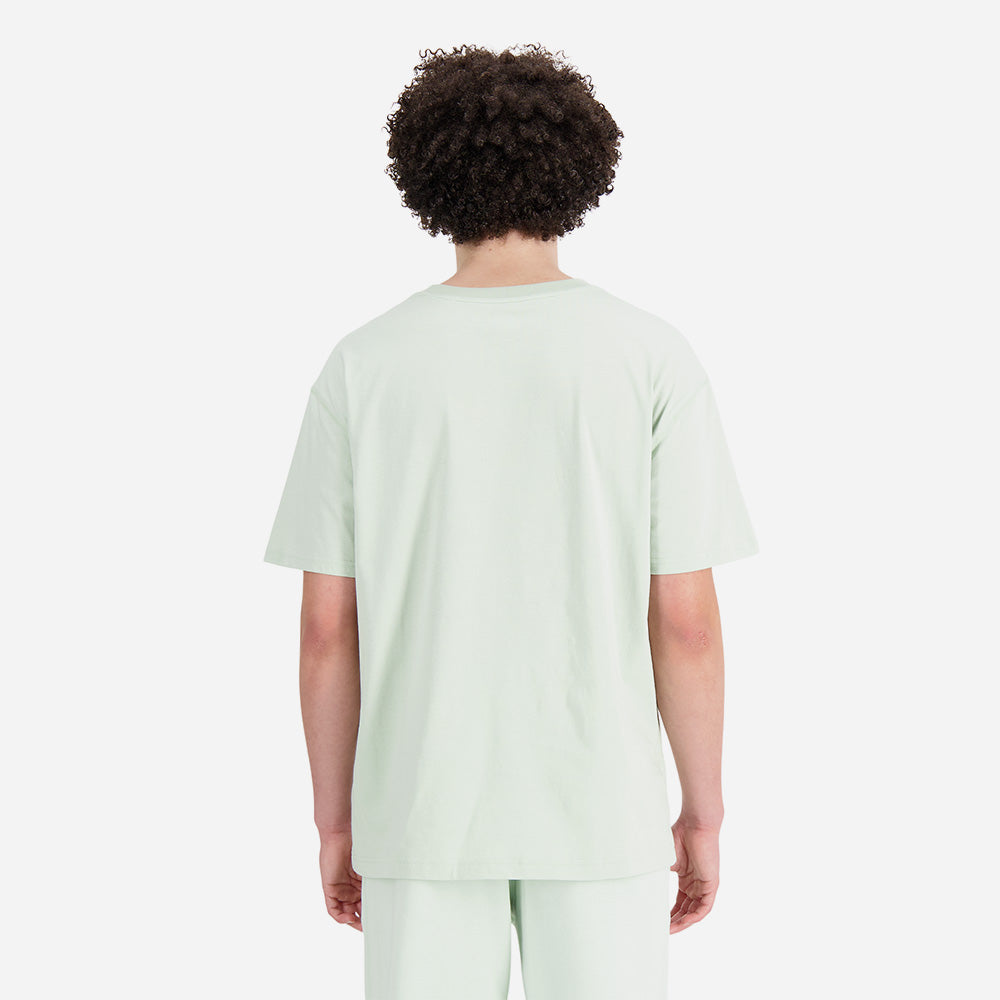 Áo Thun Unisex New Balance Uni-Ssentials Cotton - Xanh Mint - Supersports Vietnam