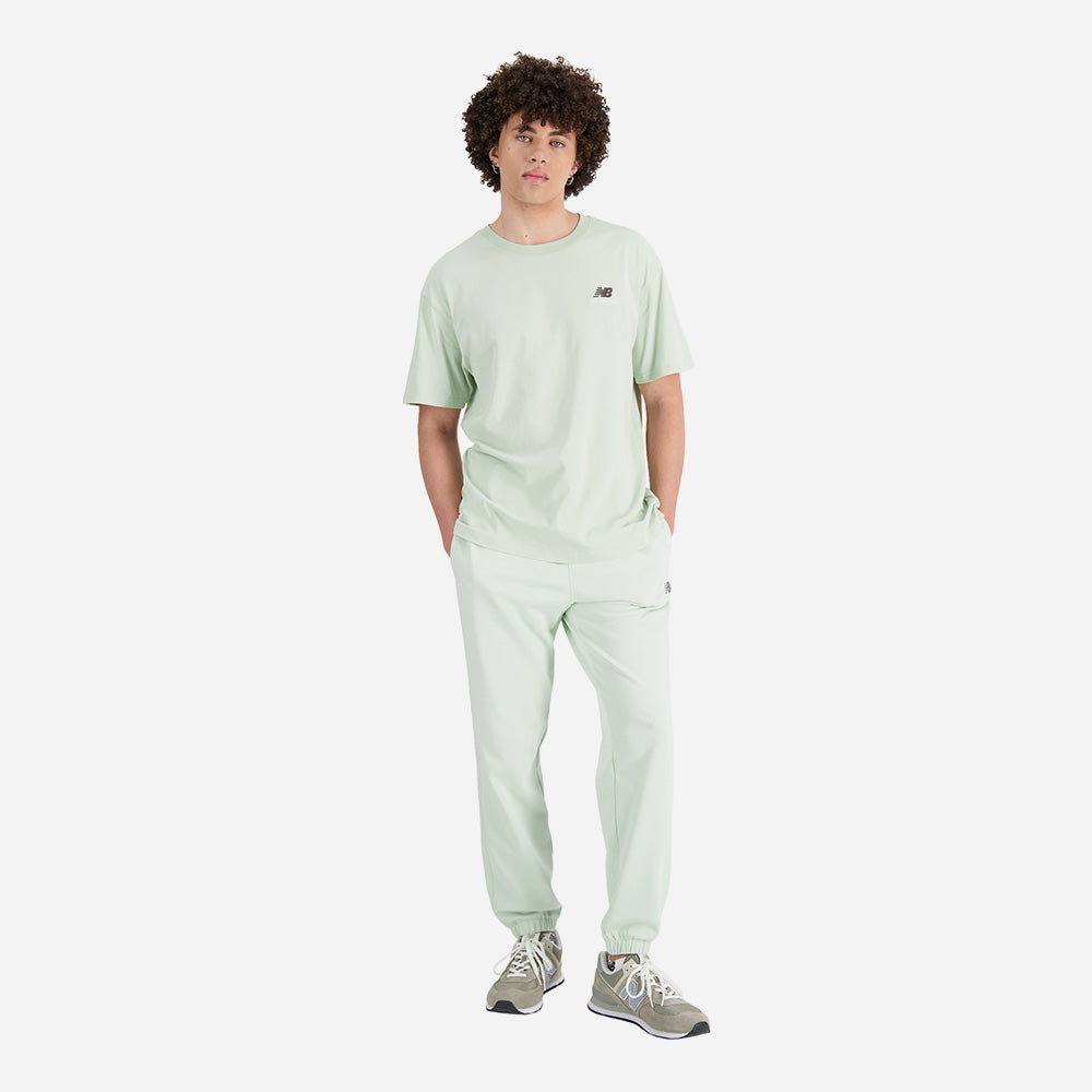 Áo Thun Unisex New Balance Uni-Ssentials Cotton - Xanh Mint - Supersports Vietnam