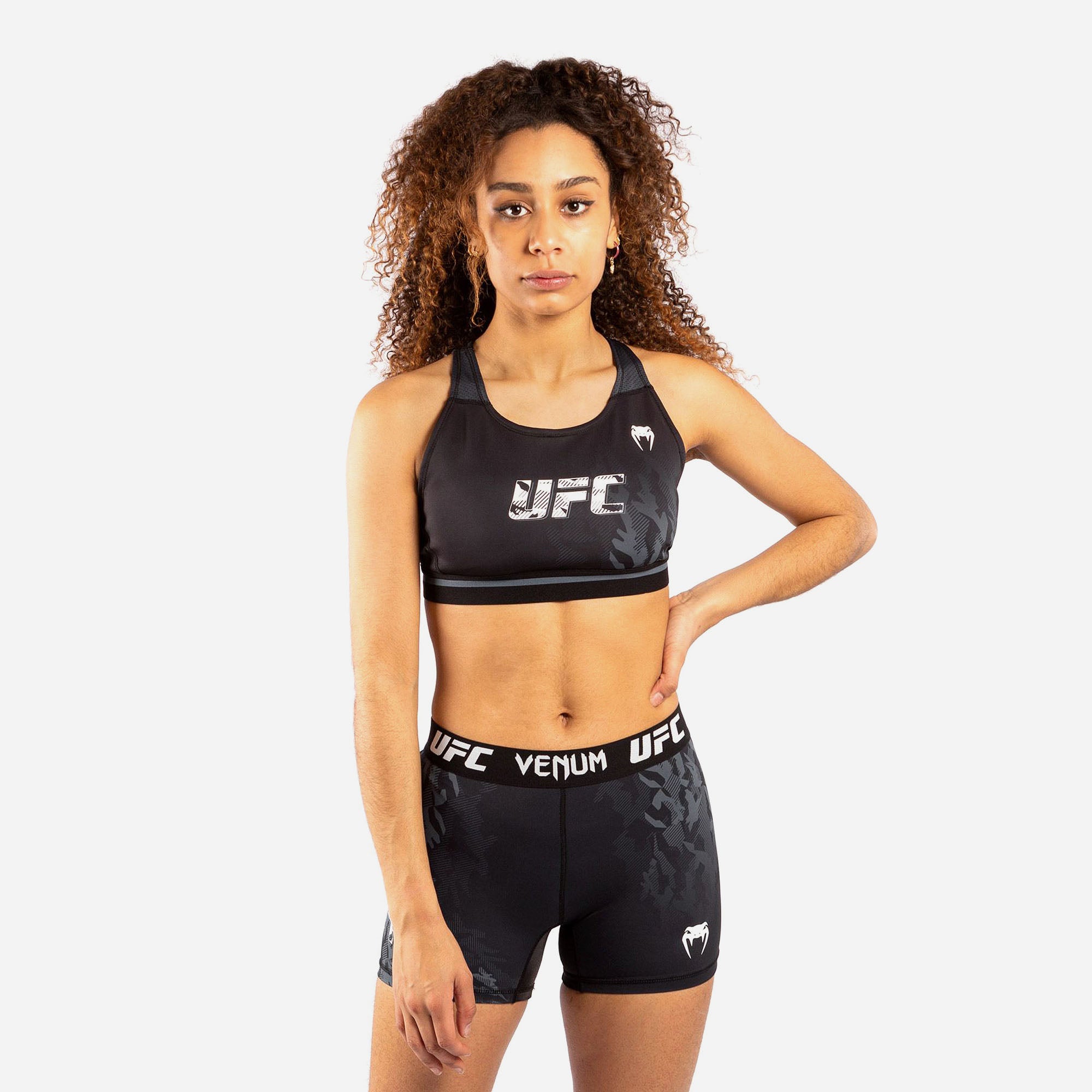 Áo Bra Thể Thao Nữ Venum Official Ufc Fight Week - Đen - Supersports Vietnam