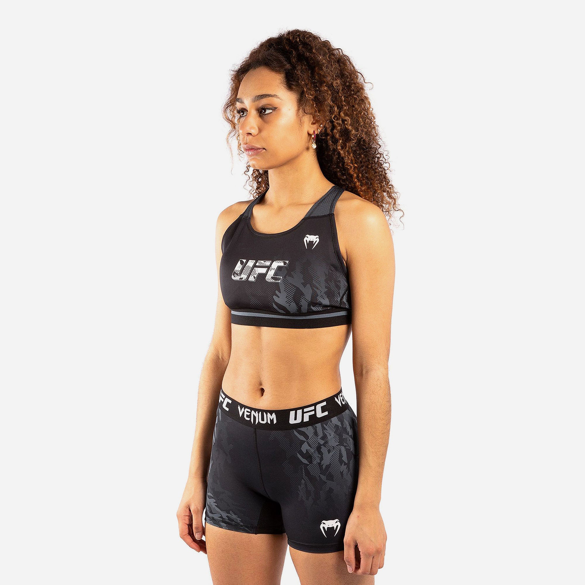 Áo Bra Thể Thao Nữ Venum Official Ufc Fight Week - Đen - Supersports Vietnam