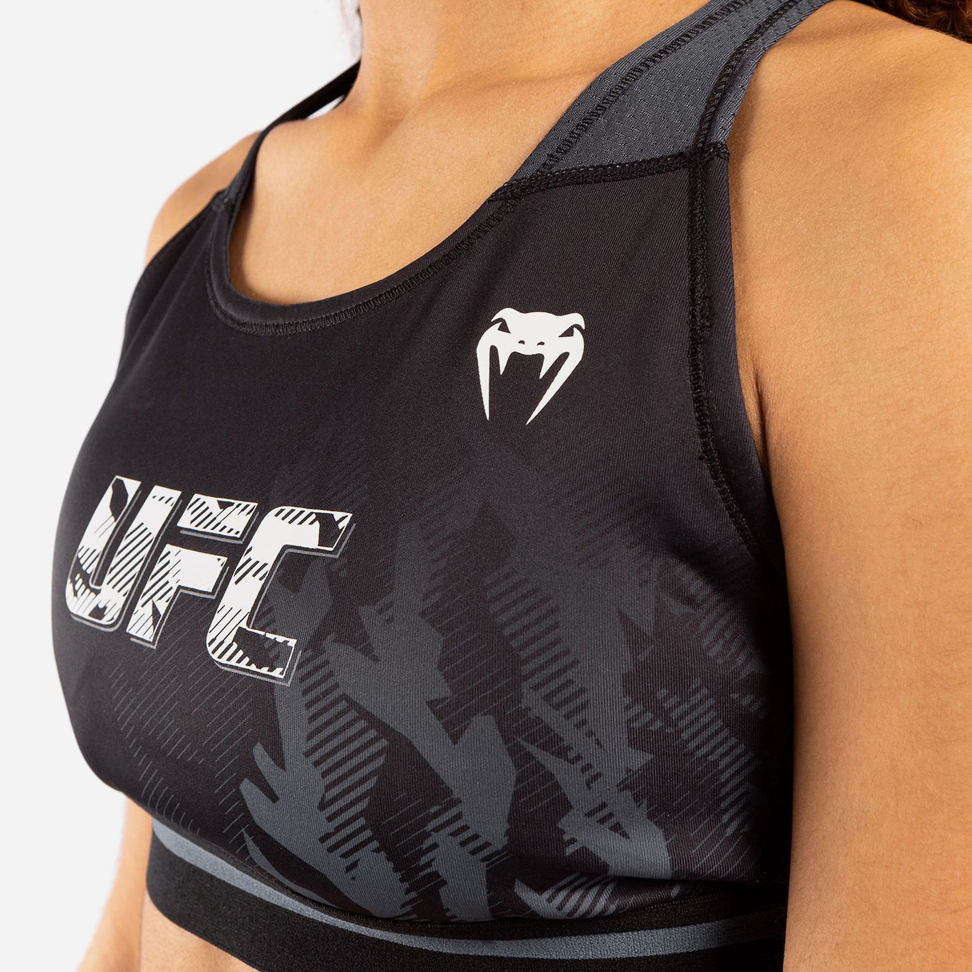 Áo Bra Thể Thao Nữ Venum Official Ufc Fight Week - Đen - Supersports Vietnam