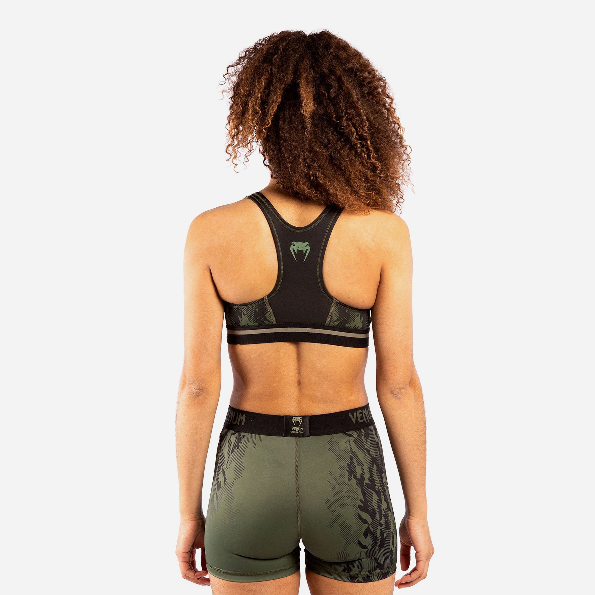 Áo Bra Thể Thao Nữ Venum Official Ufc Fight Week - Xanh Quân Đội - Supersports Vietnam