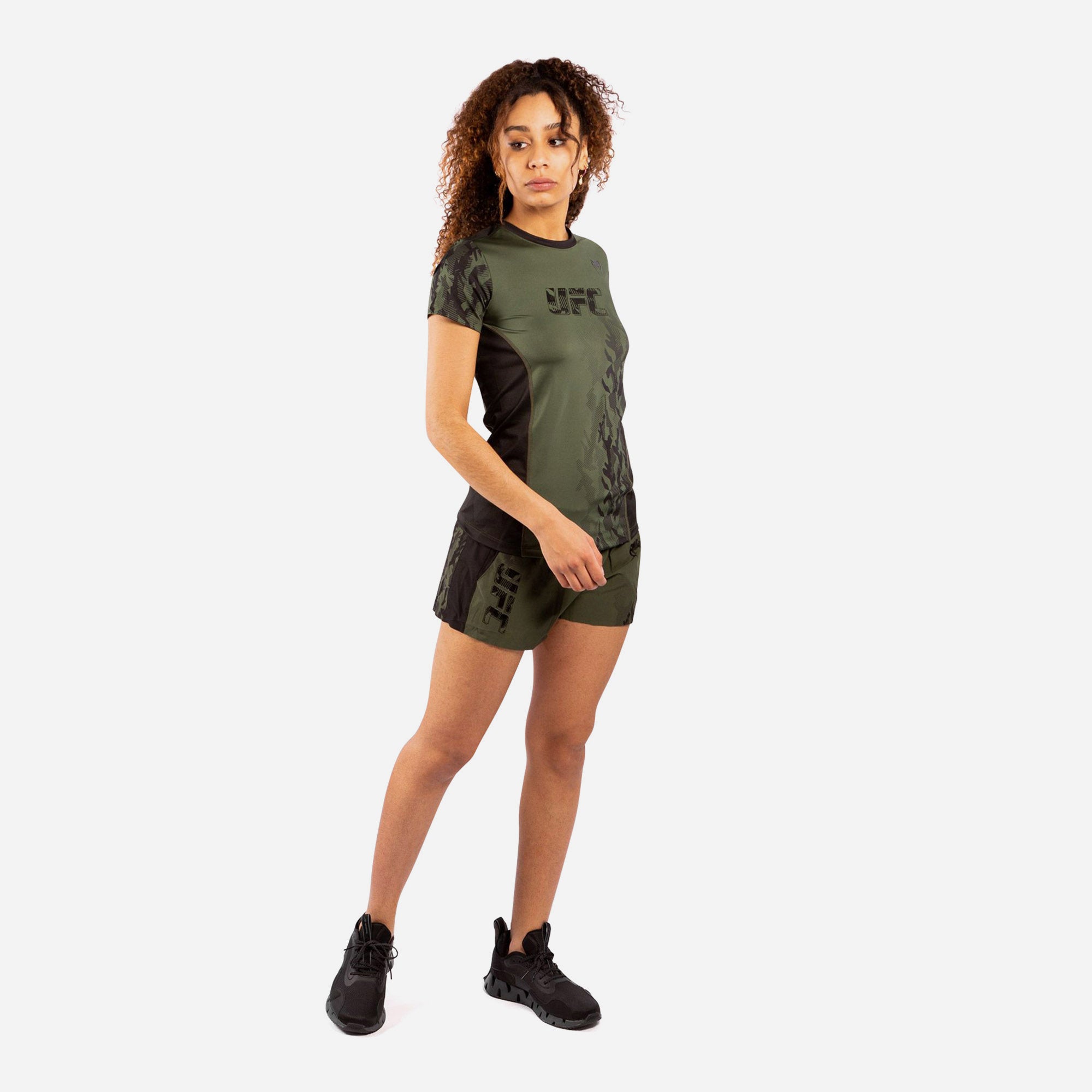 Áo Thun Nữ Venum Ufc Authentic Fight Week Wo Black Performance Sho - Xanh Quân Đội - Supersports Vietnam