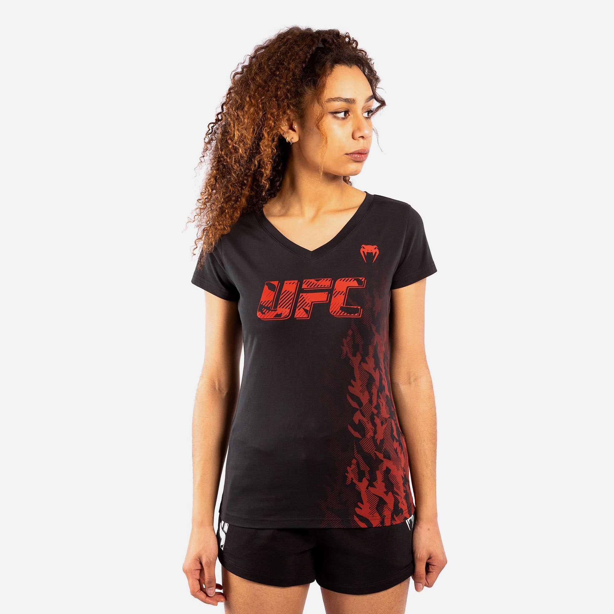 Áo Thun Thể Thao Nữ Venum Official Ufc Fight Week - Đen - Supersports Vietnam