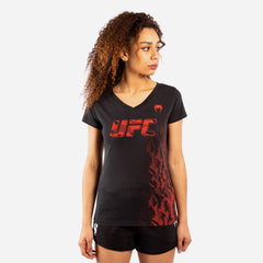 Áo Thun Thể Thao Nữ Venum Official Ufc Fight Week - Đen - Supersports Vietnam