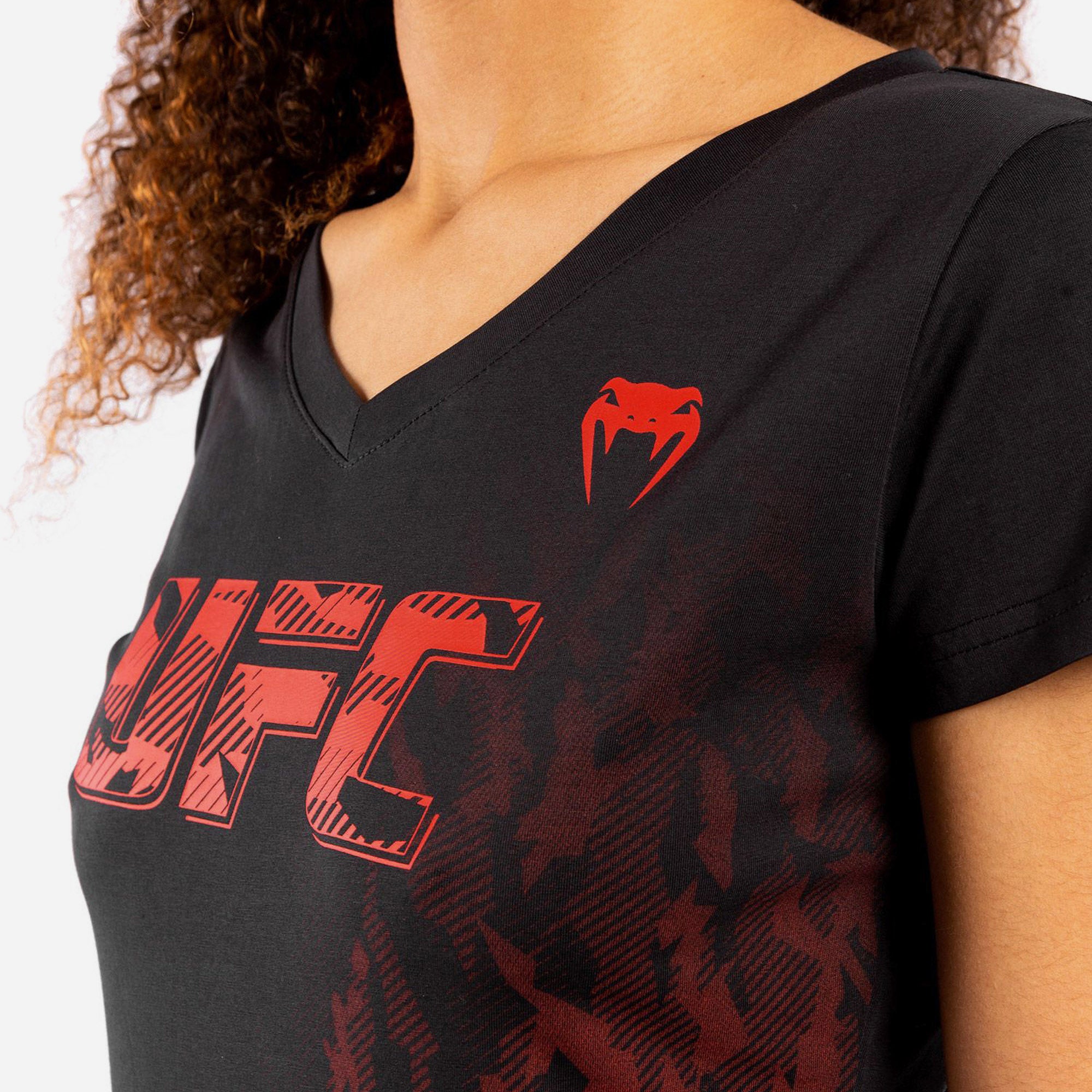 Áo Thun Thể Thao Nữ Venum Official Ufc Fight Week - Đen - Supersports Vietnam