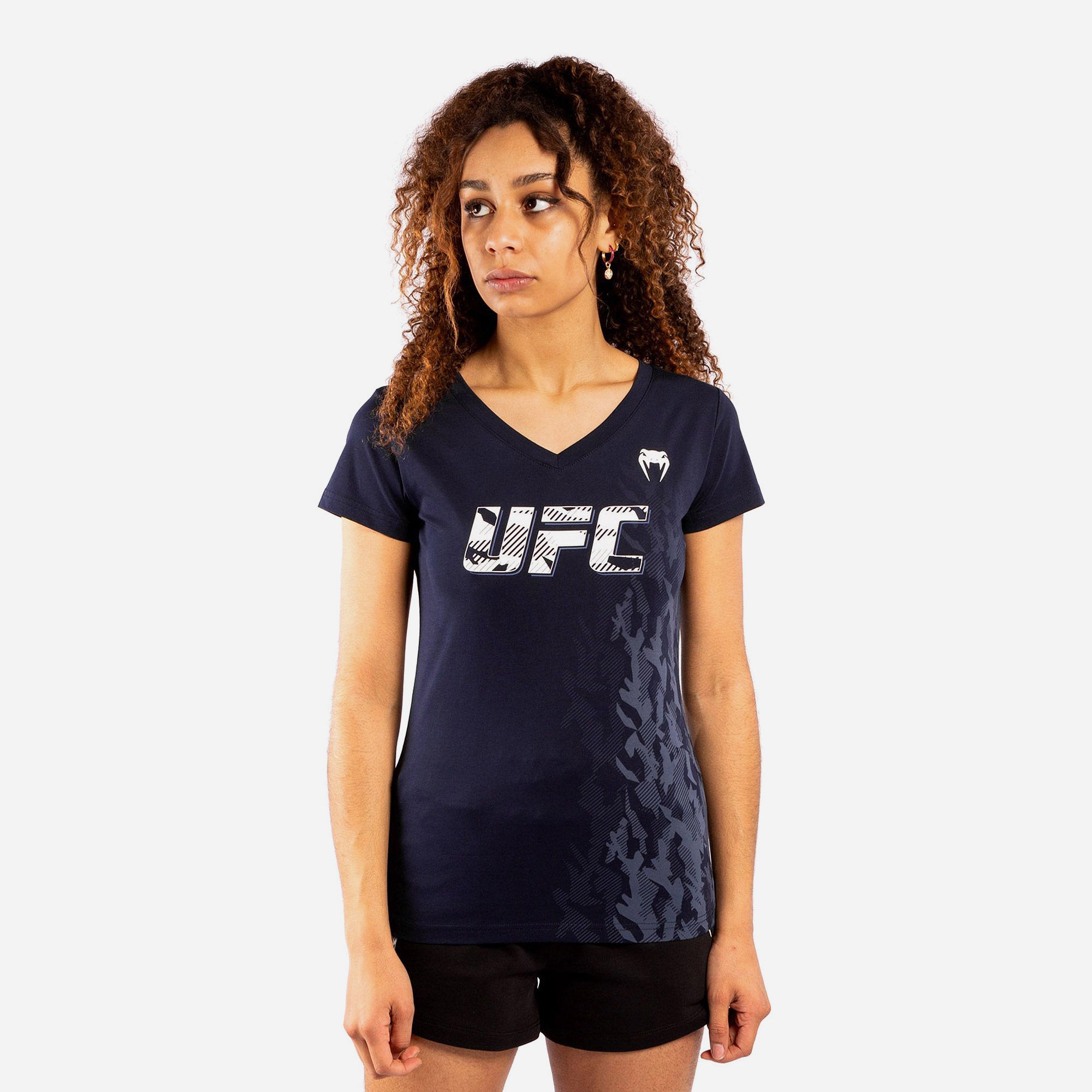 Áo Thun Thể Thao Nữ Venum Official Ufc Fight Week - Xanh Navy - Supersports Vietnam