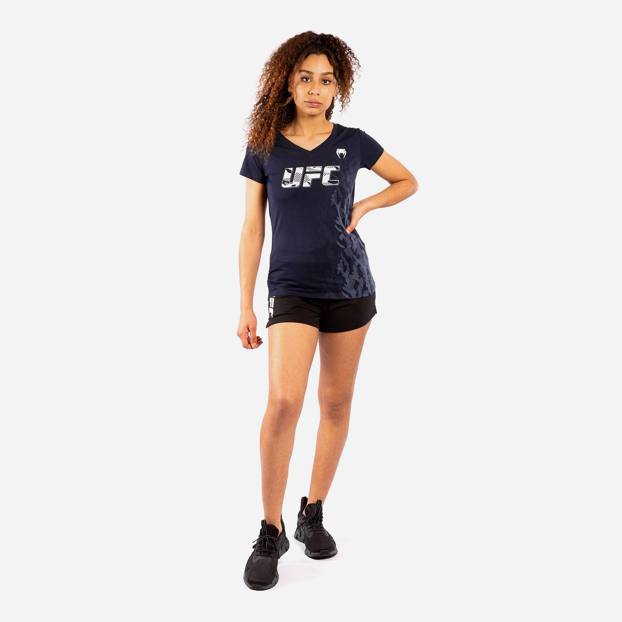 Áo Thun Thể Thao Nữ Venum Official Ufc Fight Week - Xanh Navy - Supersports Vietnam
