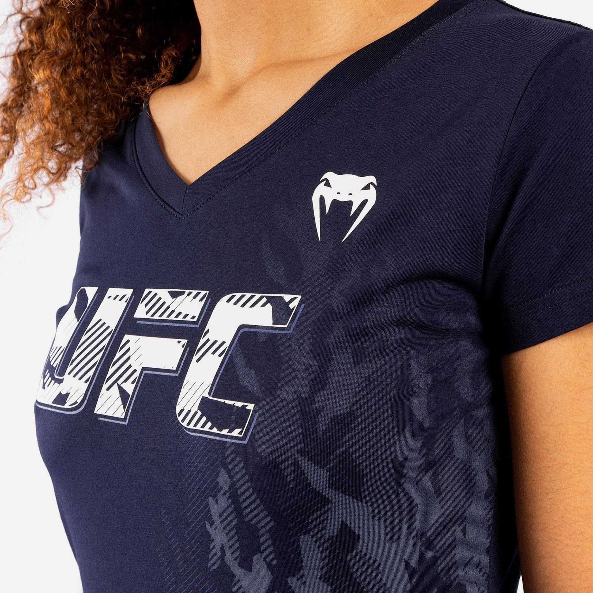 Áo Thun Thể Thao Nữ Venum Official Ufc Fight Week - Xanh Navy - Supersports Vietnam
