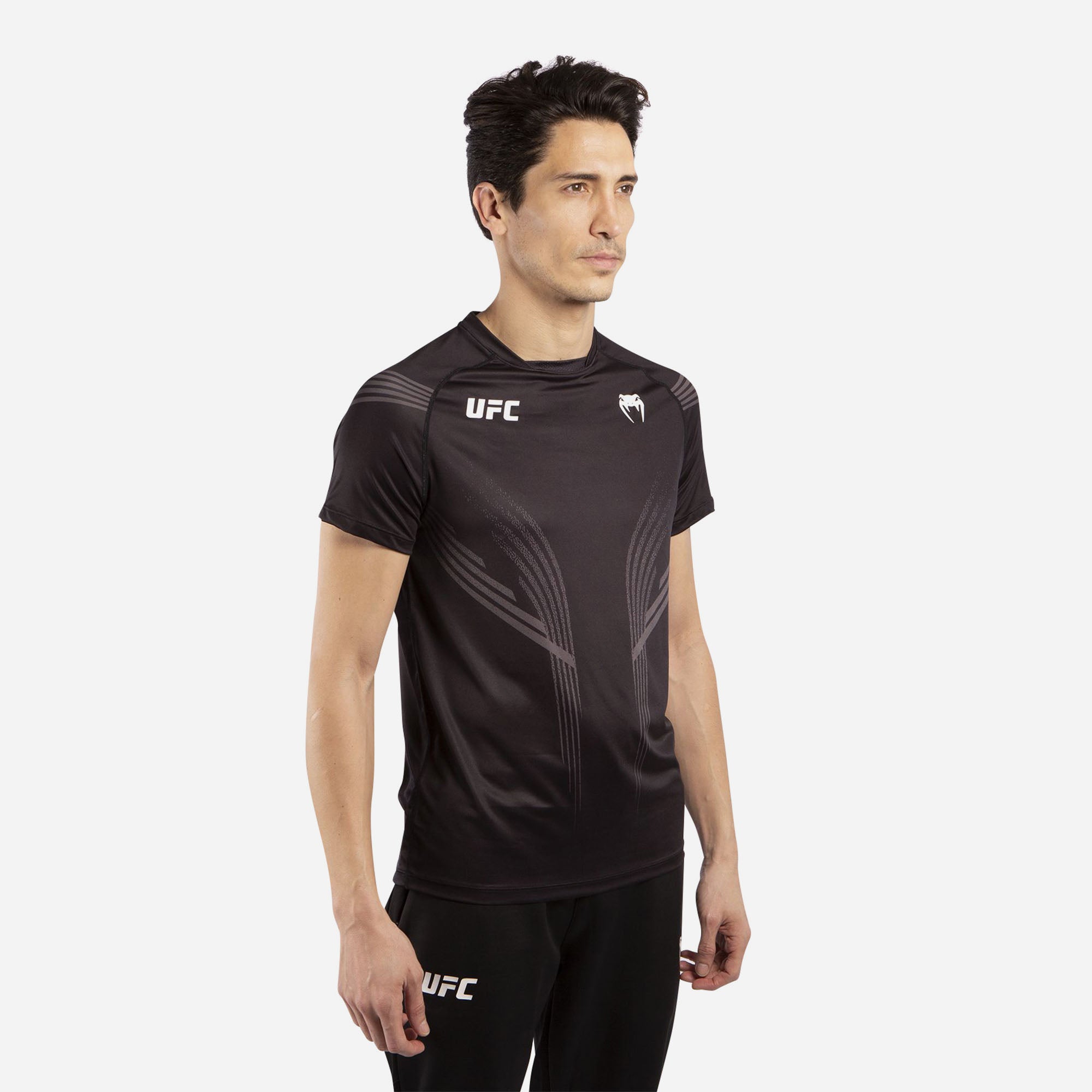 Áo Thun Nam Venum Ufc Pro Line Black Jersey - Black - Đen - Supersports Vietnam