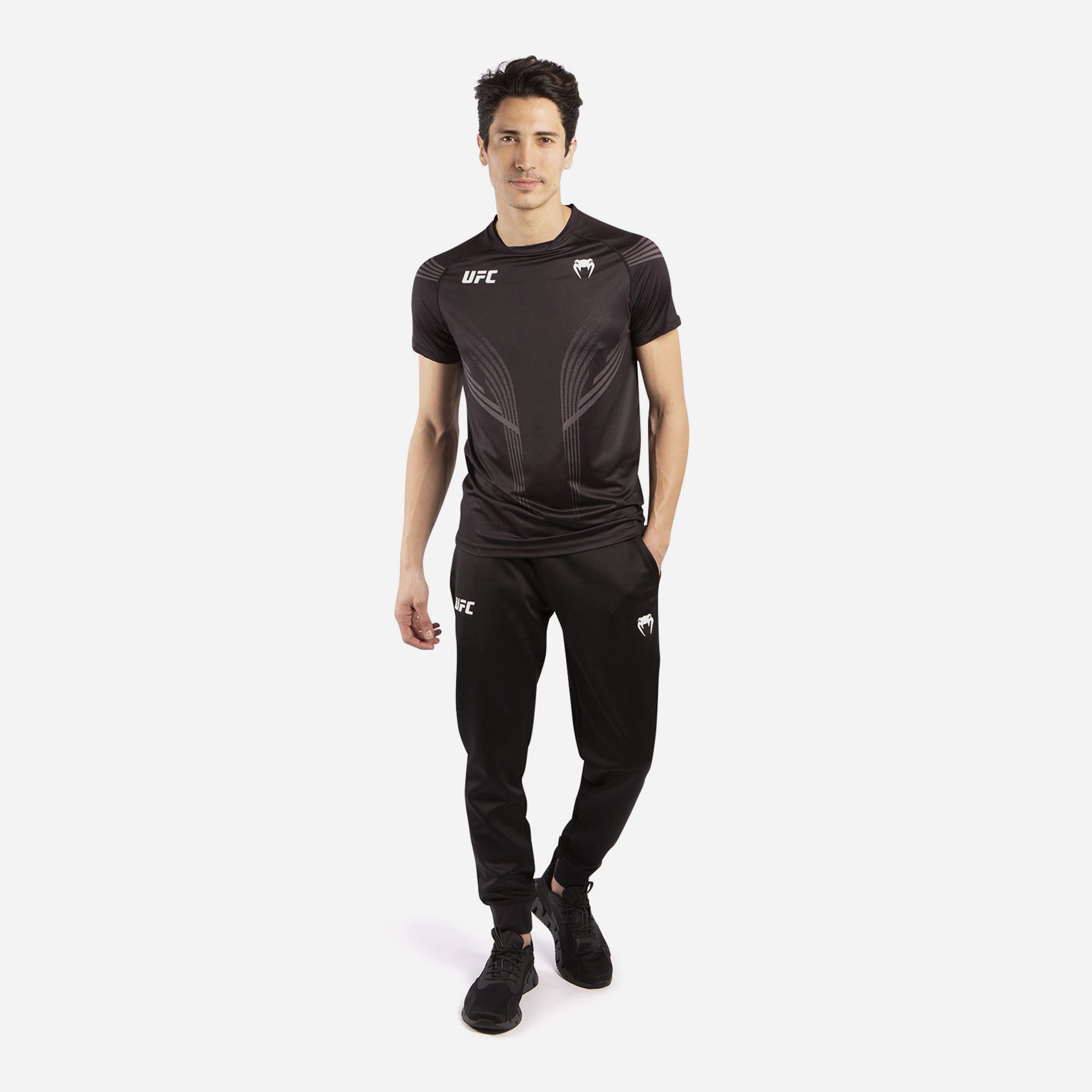 Áo Thun Nam Venum Ufc Pro Line Black Jersey - Black - Đen - Supersports Vietnam