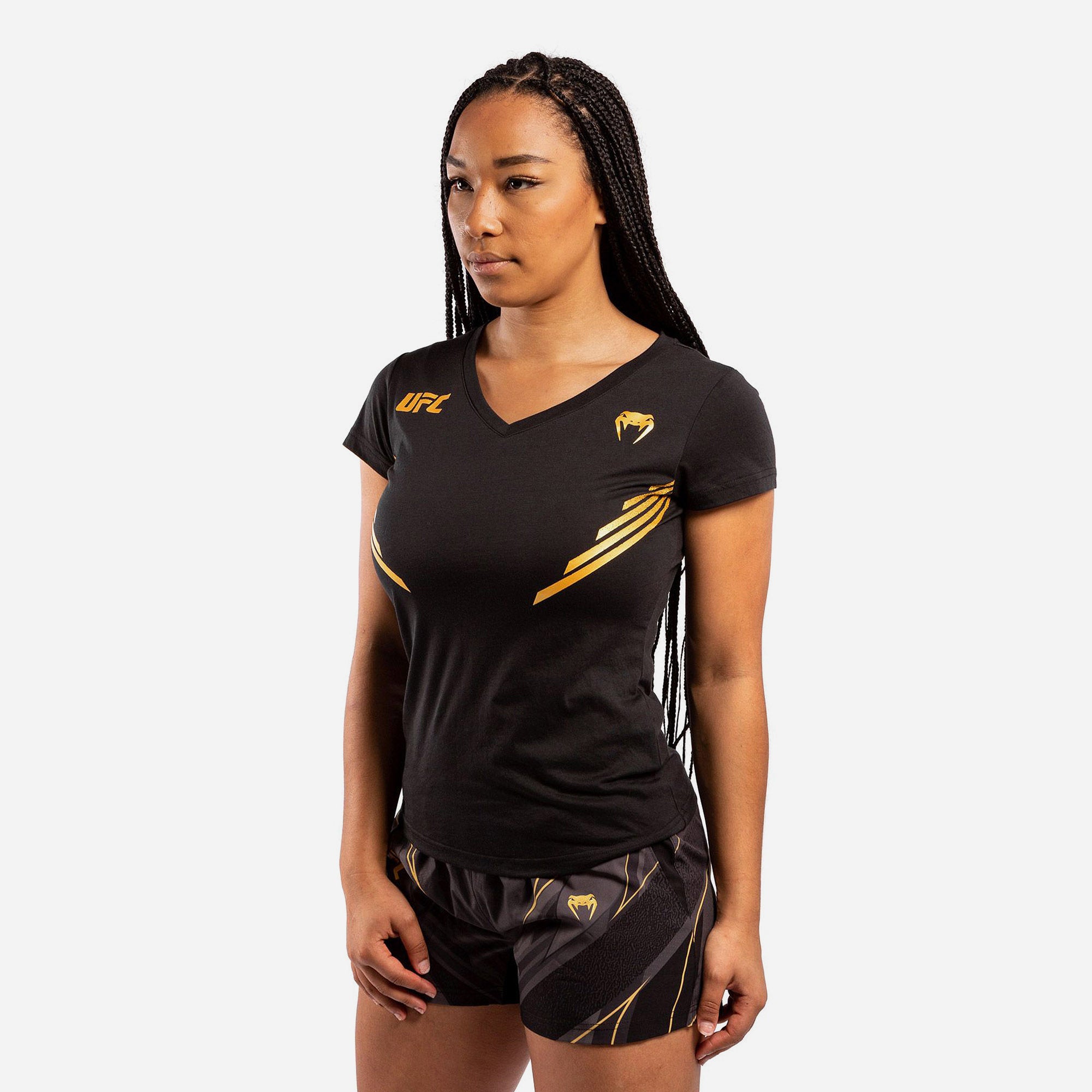 Áo Thun Thể Thao Nữ Venum Ufc Fight Night Replica - Đen - Supersports Vietnam