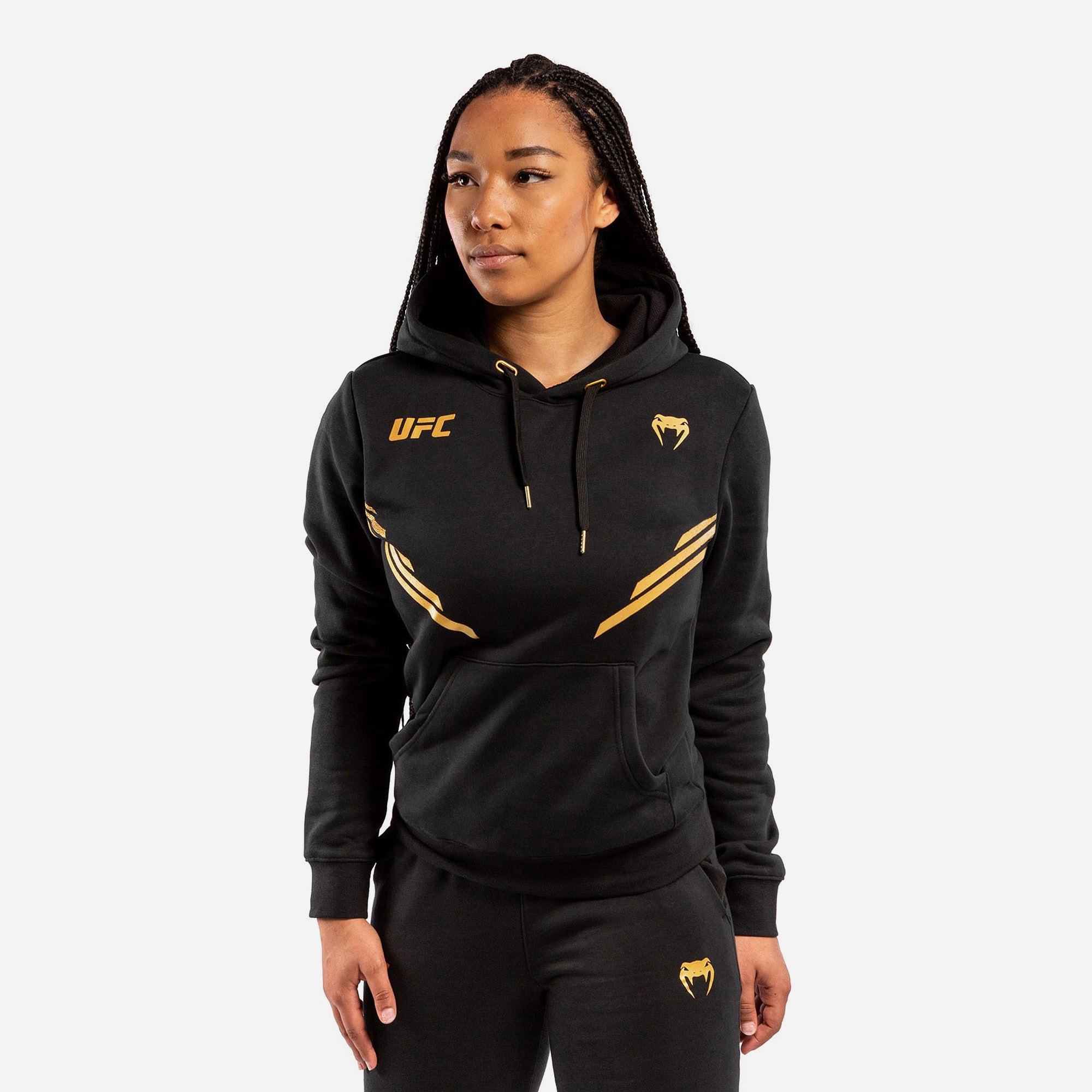 Áo Khoác Thể Thao Nữ Venum Ufc Fight Night Replica - Đen - Supersports Vietnam