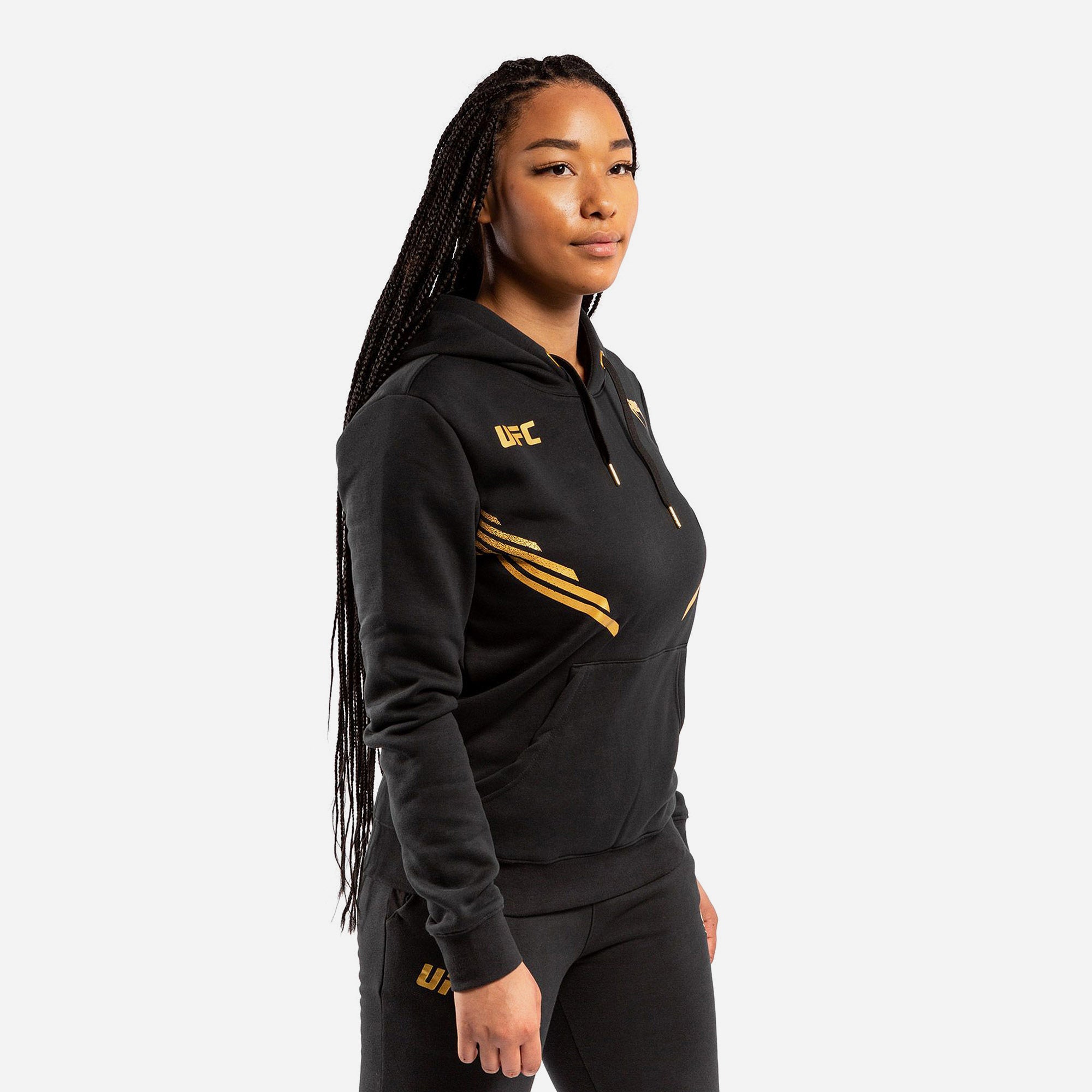 Áo Khoác Thể Thao Nữ Venum Ufc Fight Night Replica - Đen - Supersports Vietnam